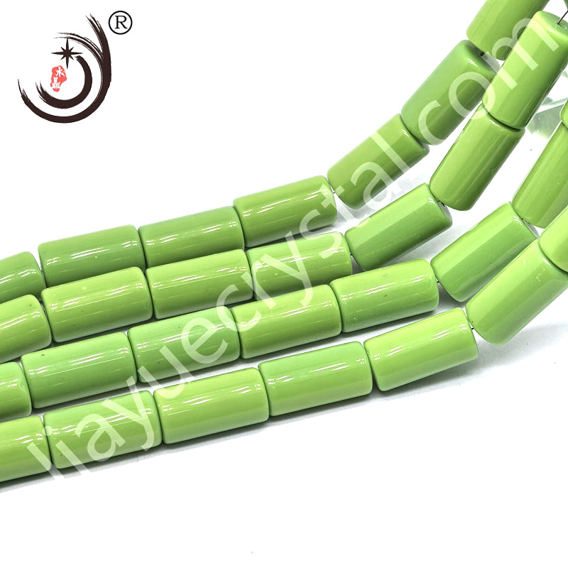 10*20MM cylindrical crystal glass beads wholesale, suitable for DIY jewelry (15800)