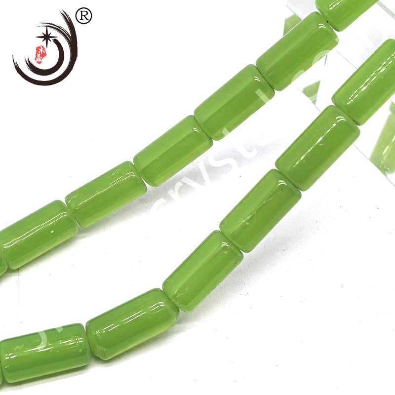 10*20MM cylindrical crystal glass beads wholesale, suitable for DIY jewelry (15800)