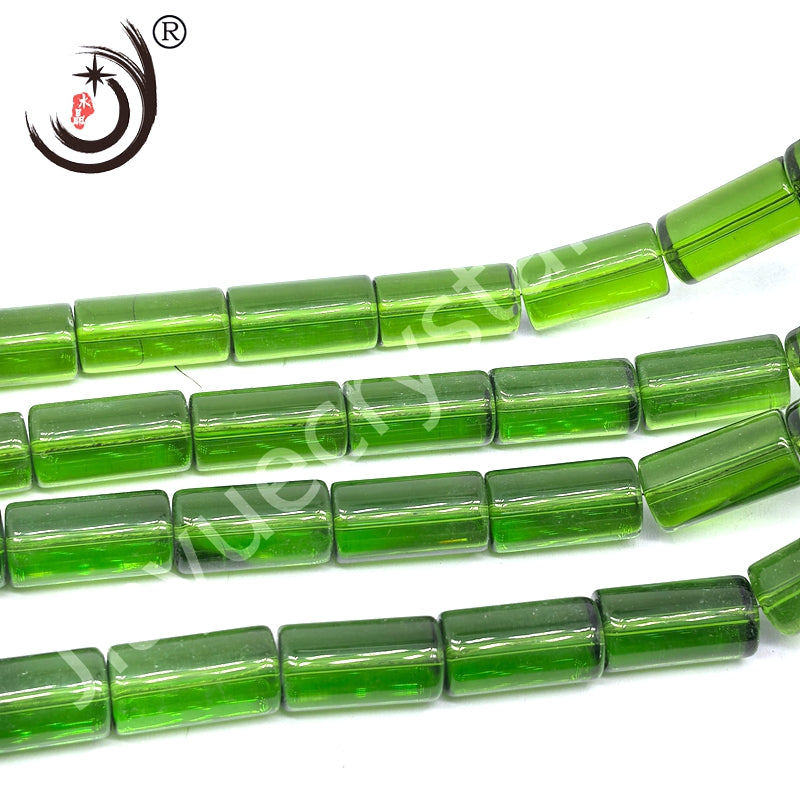 10*20MM cylindrical crystal glass beads wholesale, suitable for DIY jewelry (15800)
