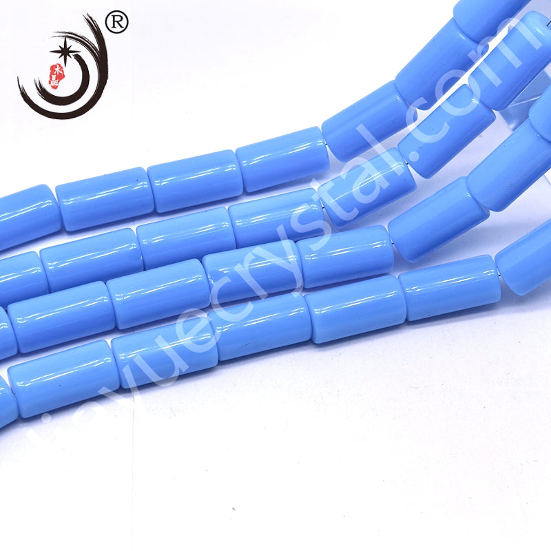 10*20MM cylindrical crystal glass beads wholesale, suitable for DIY jewelry (15800)