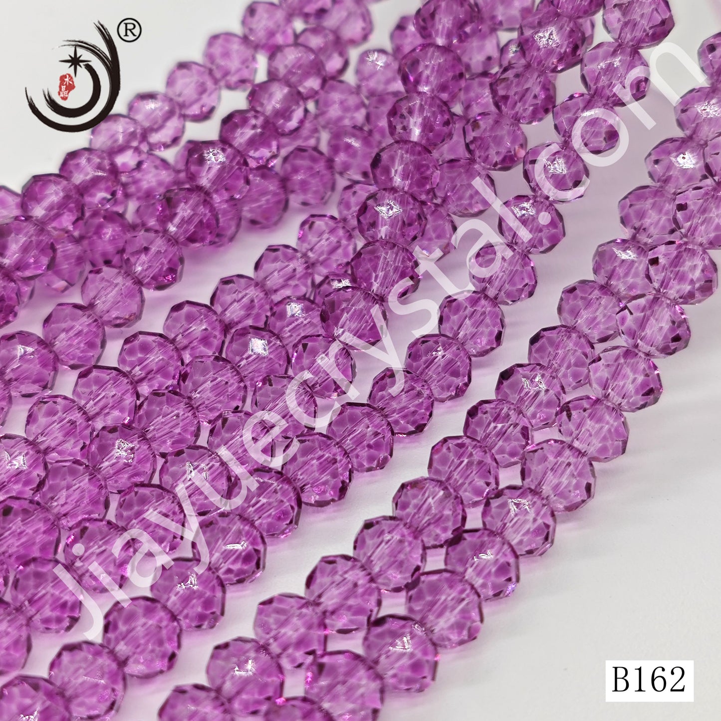 6MM Rondelle DIY Jewelry Glass Beads Wholesale(B105-B182)