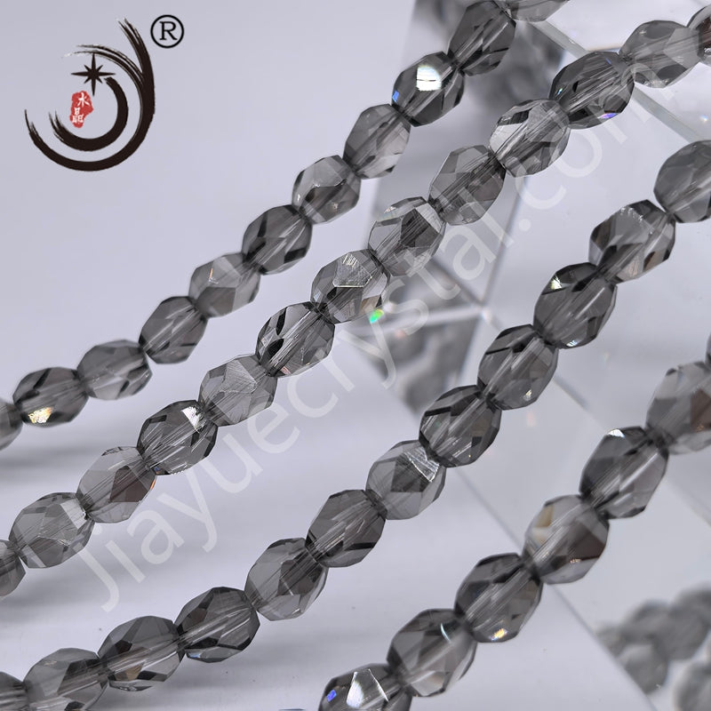 4MM Diamond Shape Crystal Glass Beads Wholesale, Suitable for DIY Jewelry (20007)