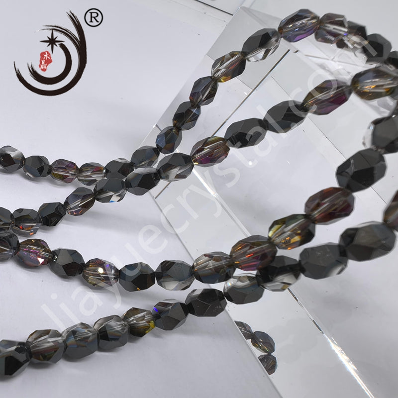 4MM Diamond Shape Crystal Glass Beads Wholesale, Suitable for DIY Jewelry (20007)