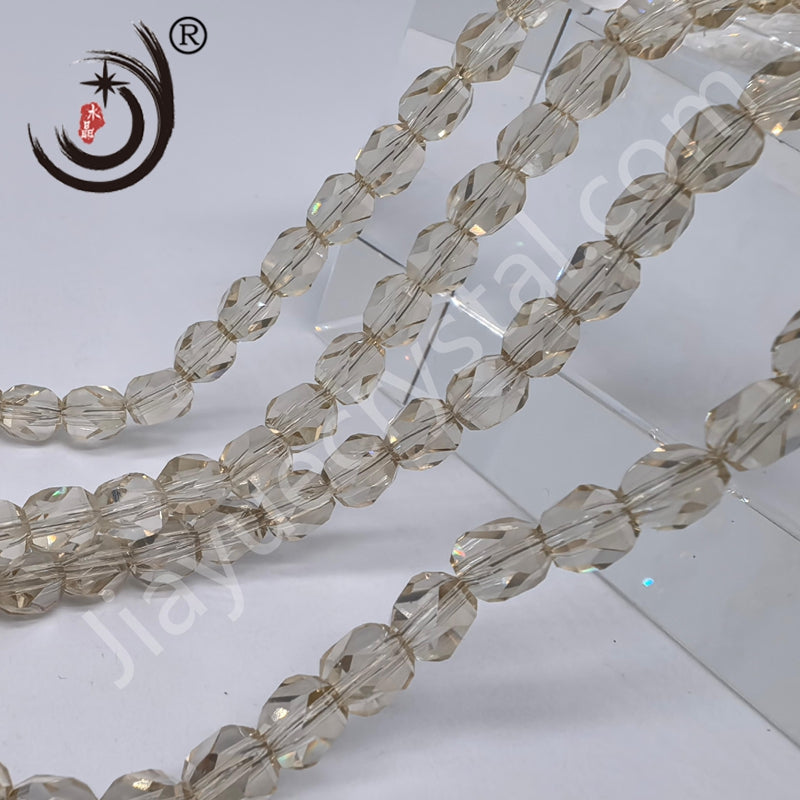 4MM Diamond Shape Crystal Glass Beads Wholesale, Suitable for DIY Jewelry (20007)