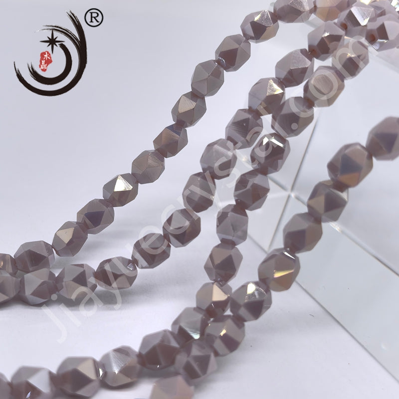 4MM Diamond Shape Crystal Glass Beads Wholesale, Suitable for DIY Jewelry (20007)