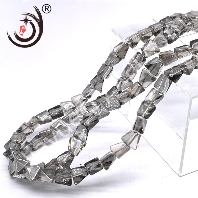 10mm Pyramid Crystal Glass Beads Disco Ball Wholesale for DIY Jewelry (50071)