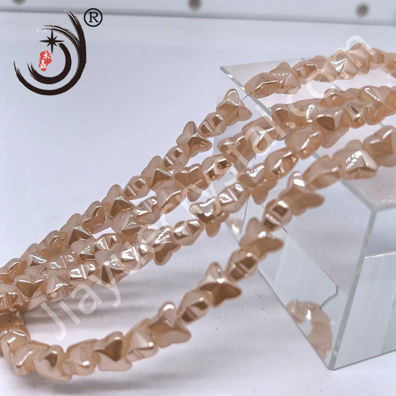 10MM Butterfly Beads Glass Crystal Beads Wholesale For DIY Jewelry(50034)