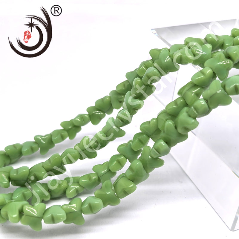 10MM Butterfly Beads Glass Crystal Beads Wholesale For DIY Jewelry(50034)