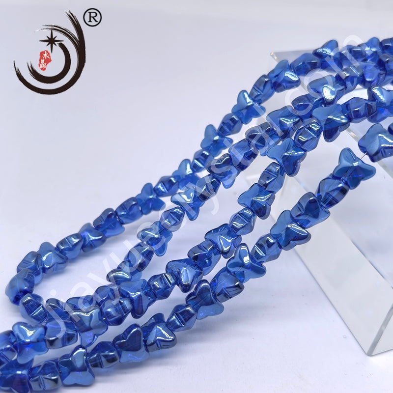 10MM Butterfly Beads Glass Crystal Beads Wholesale For DIY Jewelry(50034)
