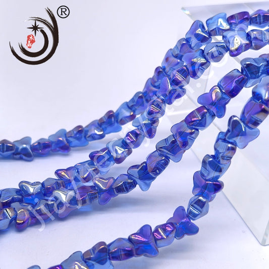10MM Butterfly Beads Glass Crystal Beads Wholesale For DIY Jewelry(50034)