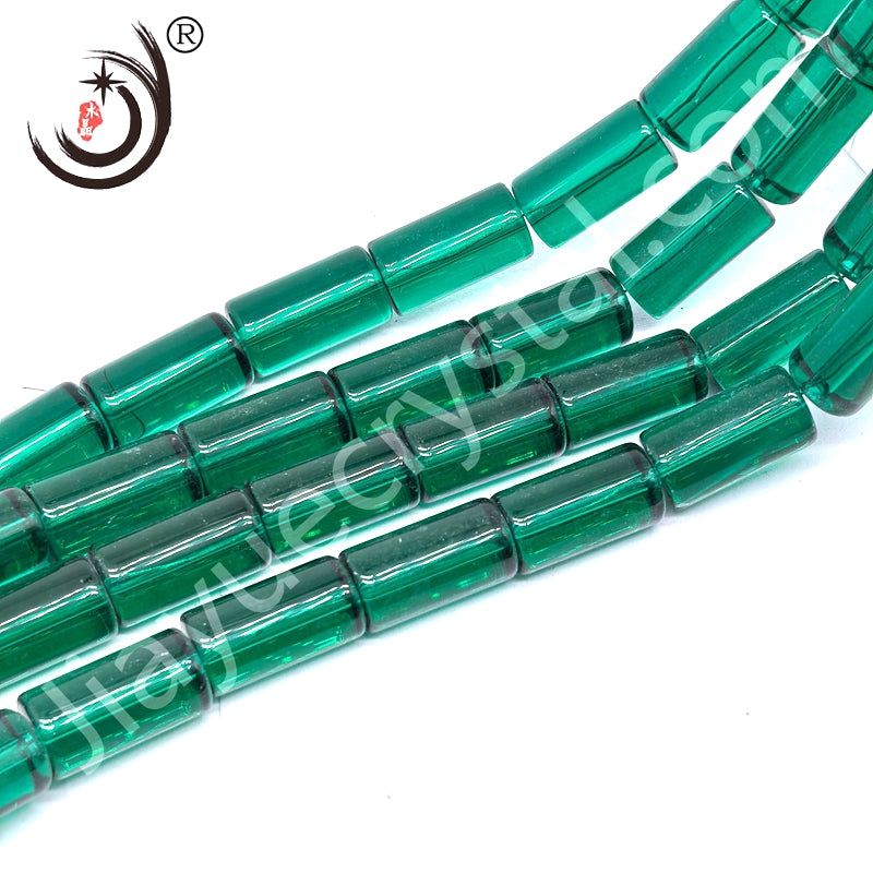 10*20MM cylindrical crystal glass beads wholesale, suitable for DIY jewelry (15800)
