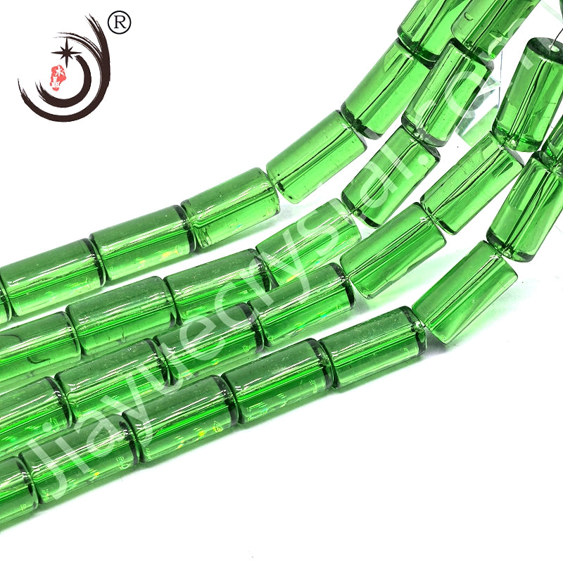 10*20MM cylindrical crystal glass beads wholesale, suitable for DIY jewelry (15800)