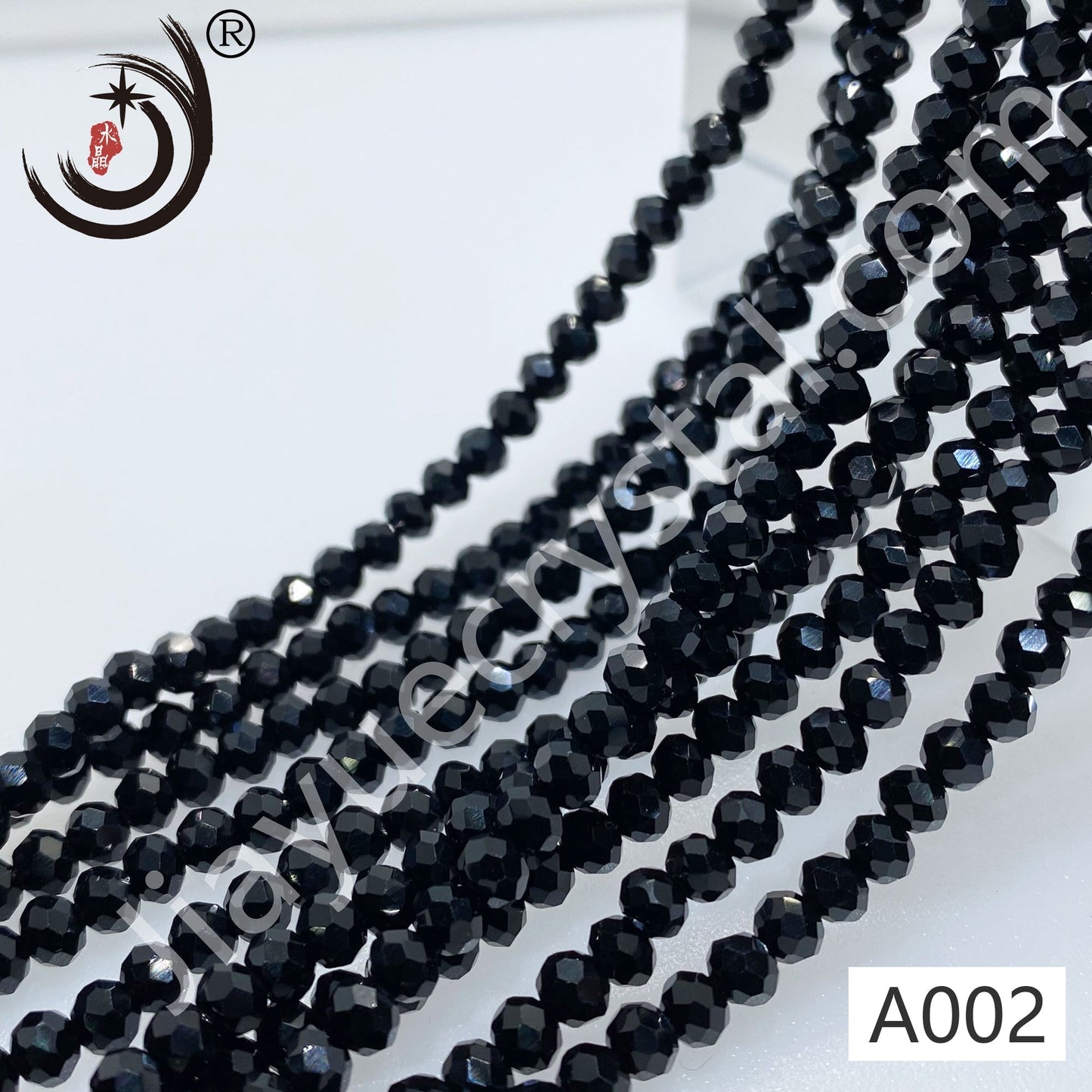 4MM Rondelle Beads Glass Crystal Beads Wholesale For DIY Jewelry (10004)