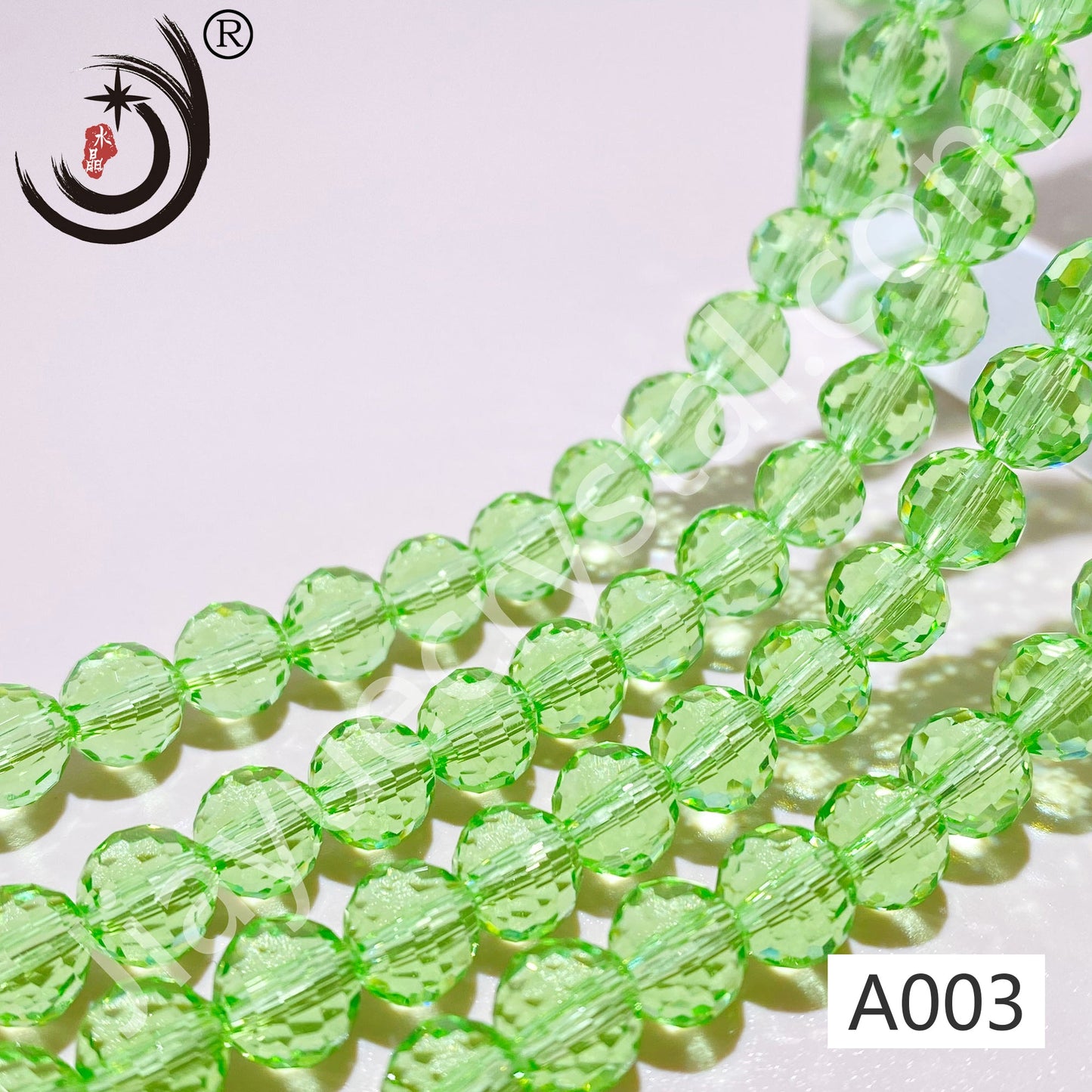 8MM 96 Faceted Round Crystal Glass Beads disco ball Wholesale For DIY Jewelry(10093)