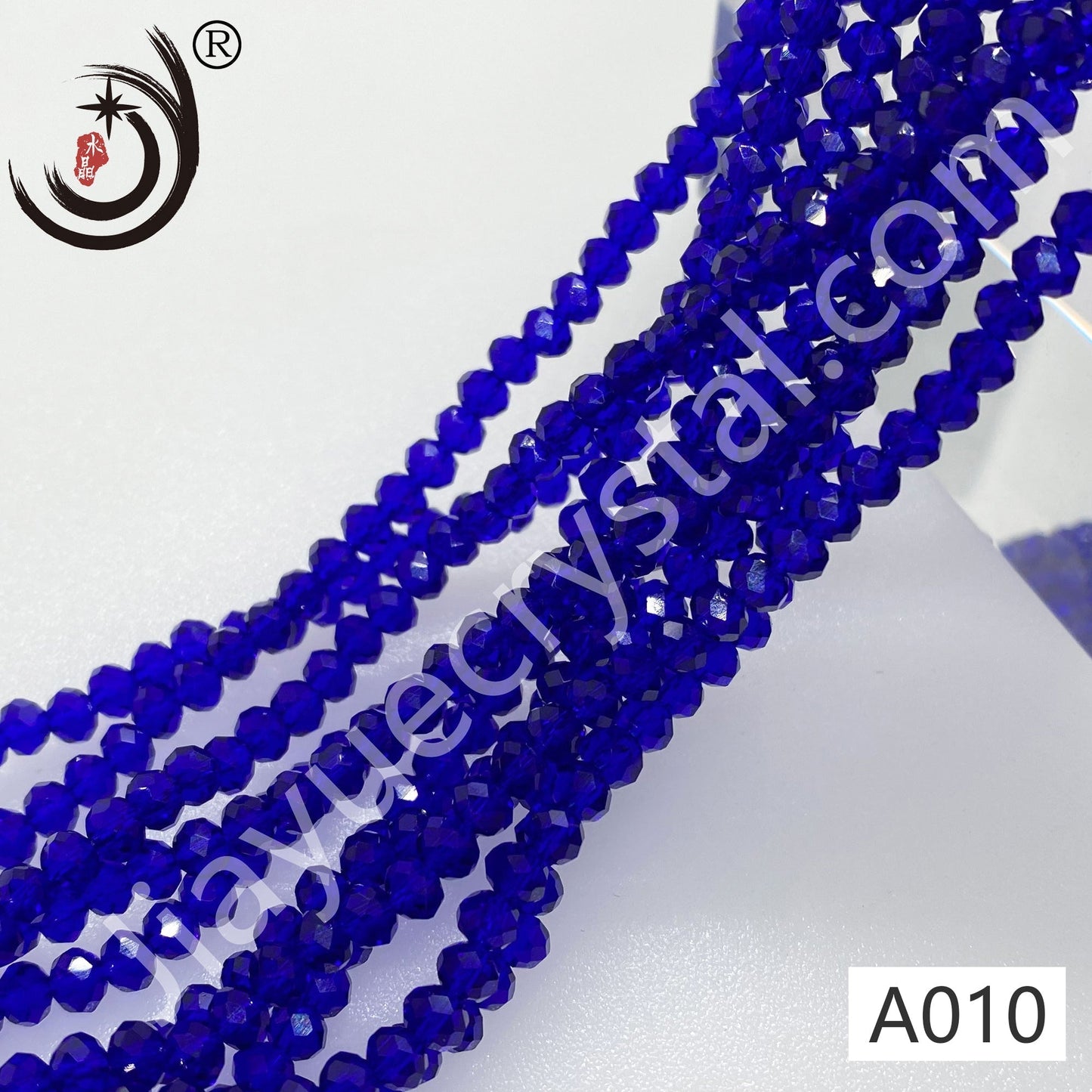 4MM Rondelle Beads Glass Crystal Beads Wholesale For DIY Jewelry (10004)