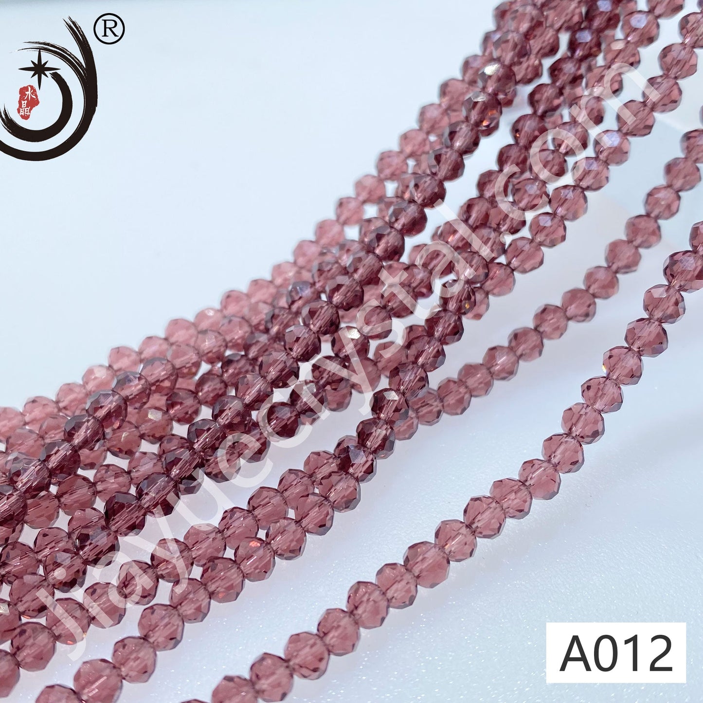 4MM Rondelle Beads Glass Crystal Beads Wholesale For DIY Jewelry (10004)