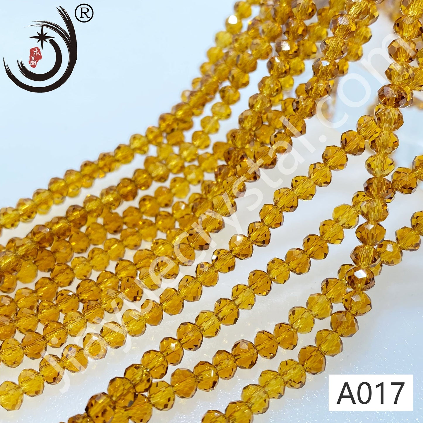 4MM Rondelle Beads Glass Crystal Beads Wholesale For DIY Jewelry (10004)