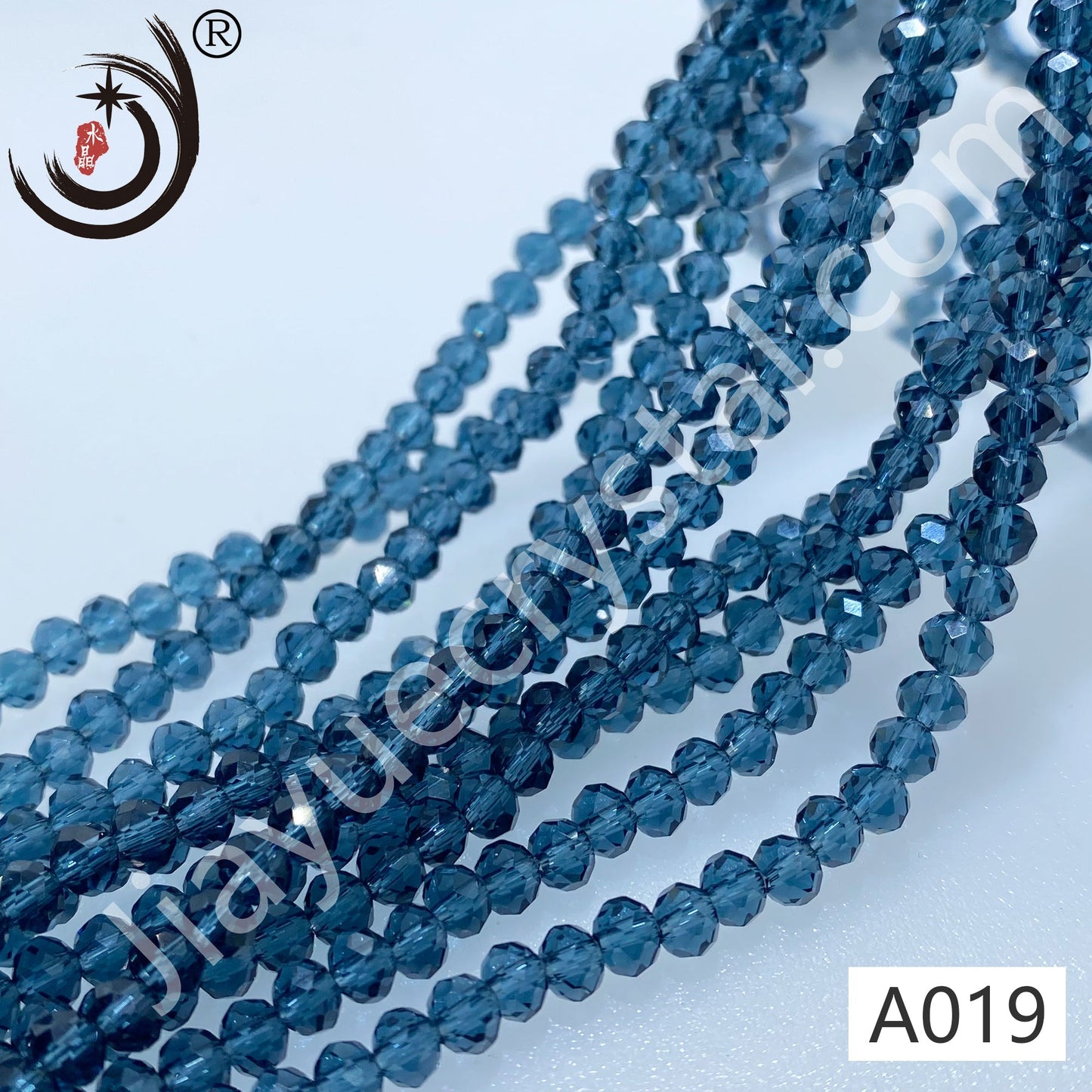 4MM Rondelle Beads Glass Crystal Beads Wholesale For DIY Jewelry (10004)