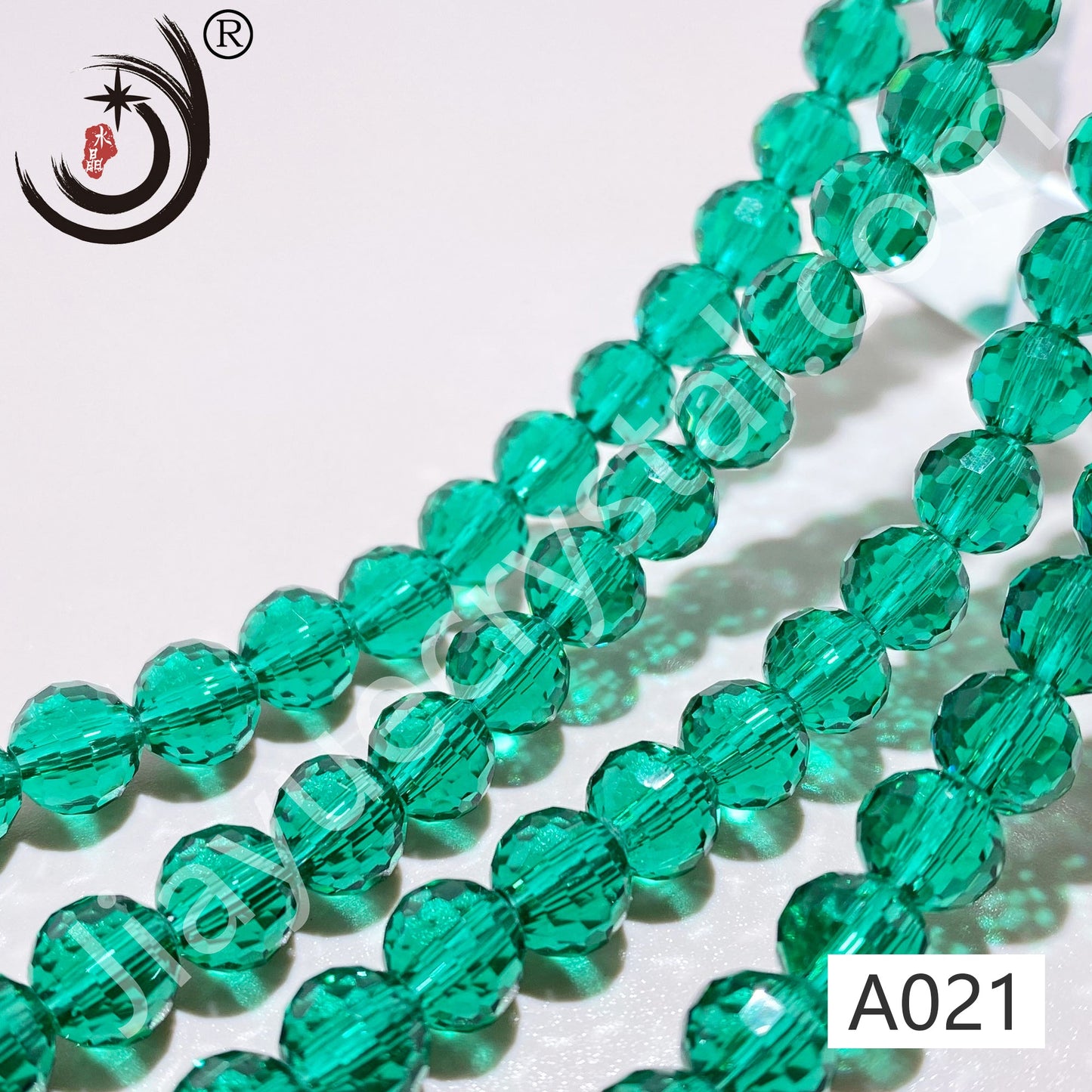 8MM 96 Faceted Round Crystal Glass Beads disco ball Wholesale For DIY Jewelry(10093)