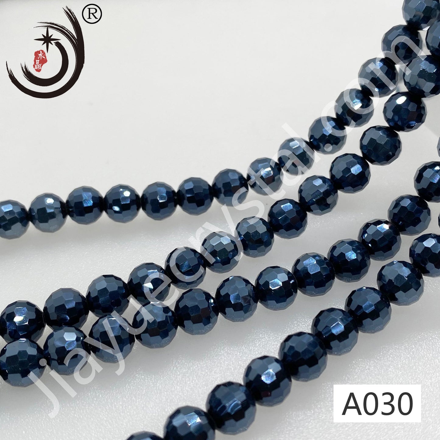 8MM 96 Faceted Round Crystal Glass Beads disco ball Wholesale For DIY Jewelry(10093)