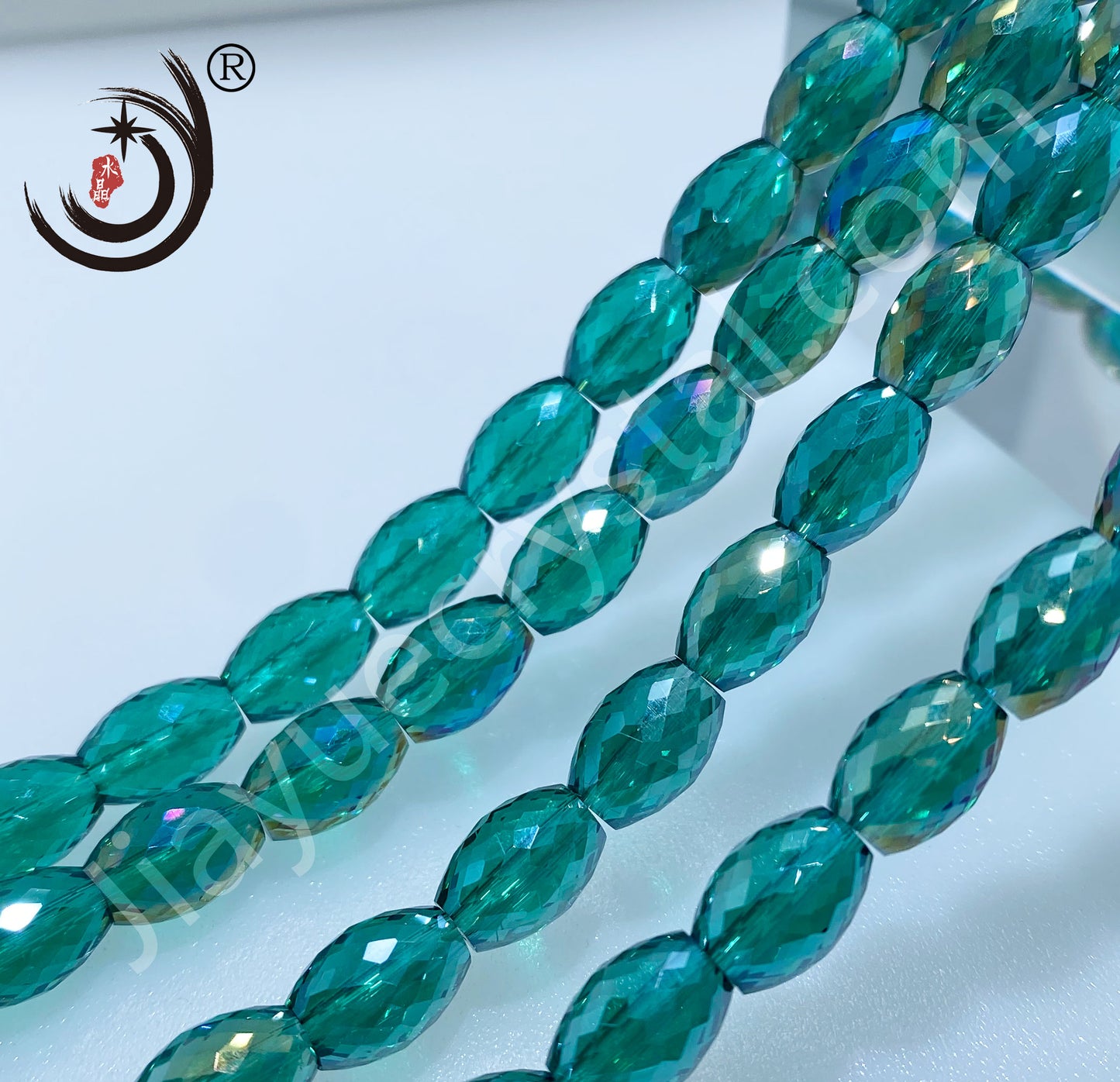 8MM Drum Beads Crystal Glass Beads Wholesale For DIY Jewelry (10108)