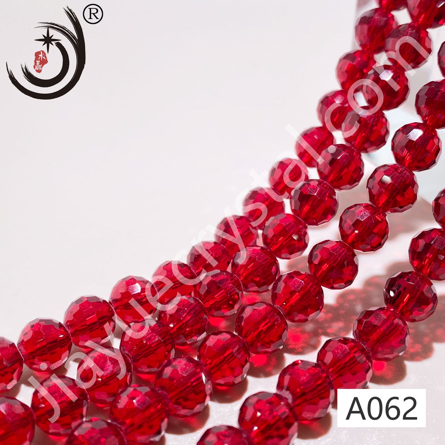8MM 96 Faceted Round Crystal Glass Beads disco ball Wholesale For DIY Jewelry(10093)