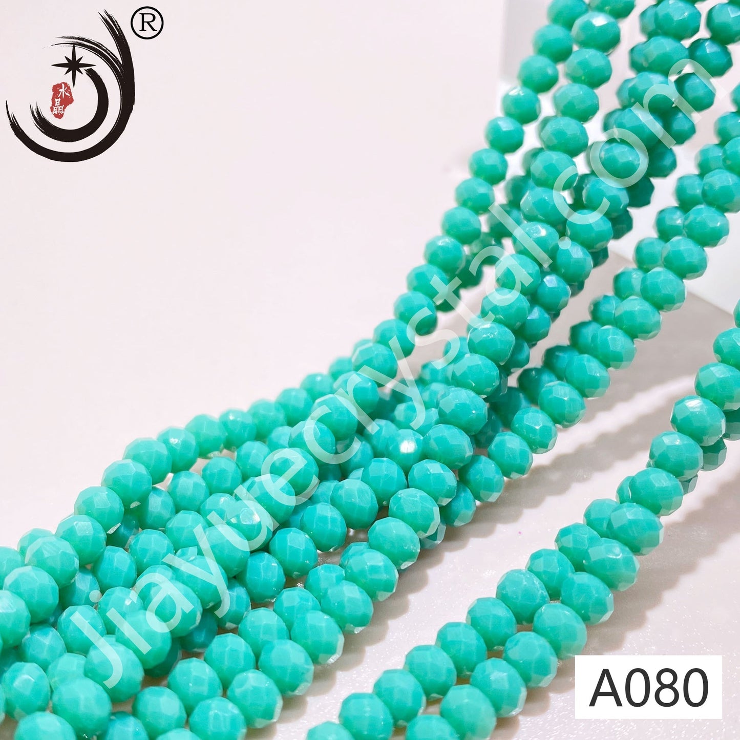 4MM Rondelle Beads Glass Crystal Beads Wholesale For DIY Jewelry (10004)