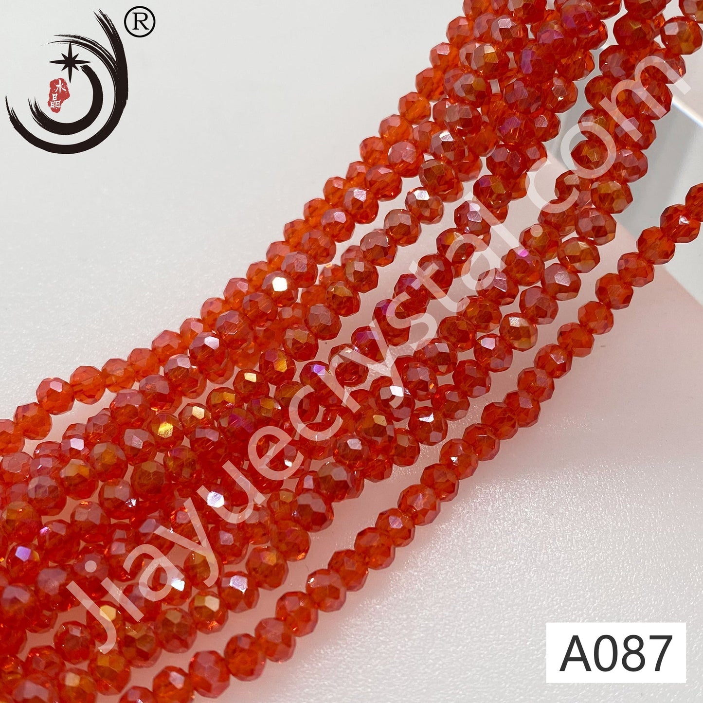 4MM Rondelle Beads Glass Crystal Beads Wholesale For DIY Jewelry (10004)