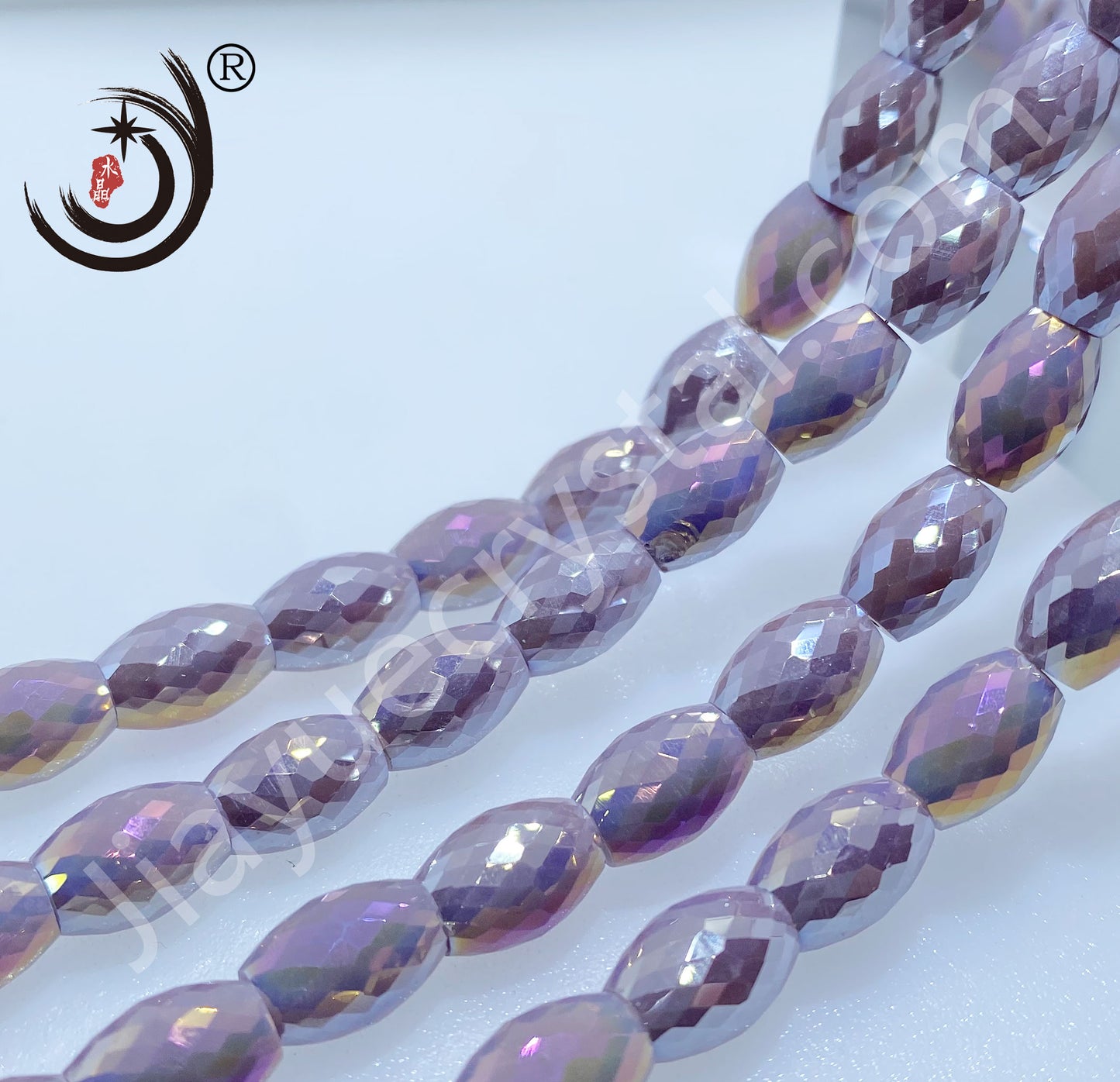 8MM Drum Beads Crystal Glass Beads Wholesale For DIY Jewelry (10108)