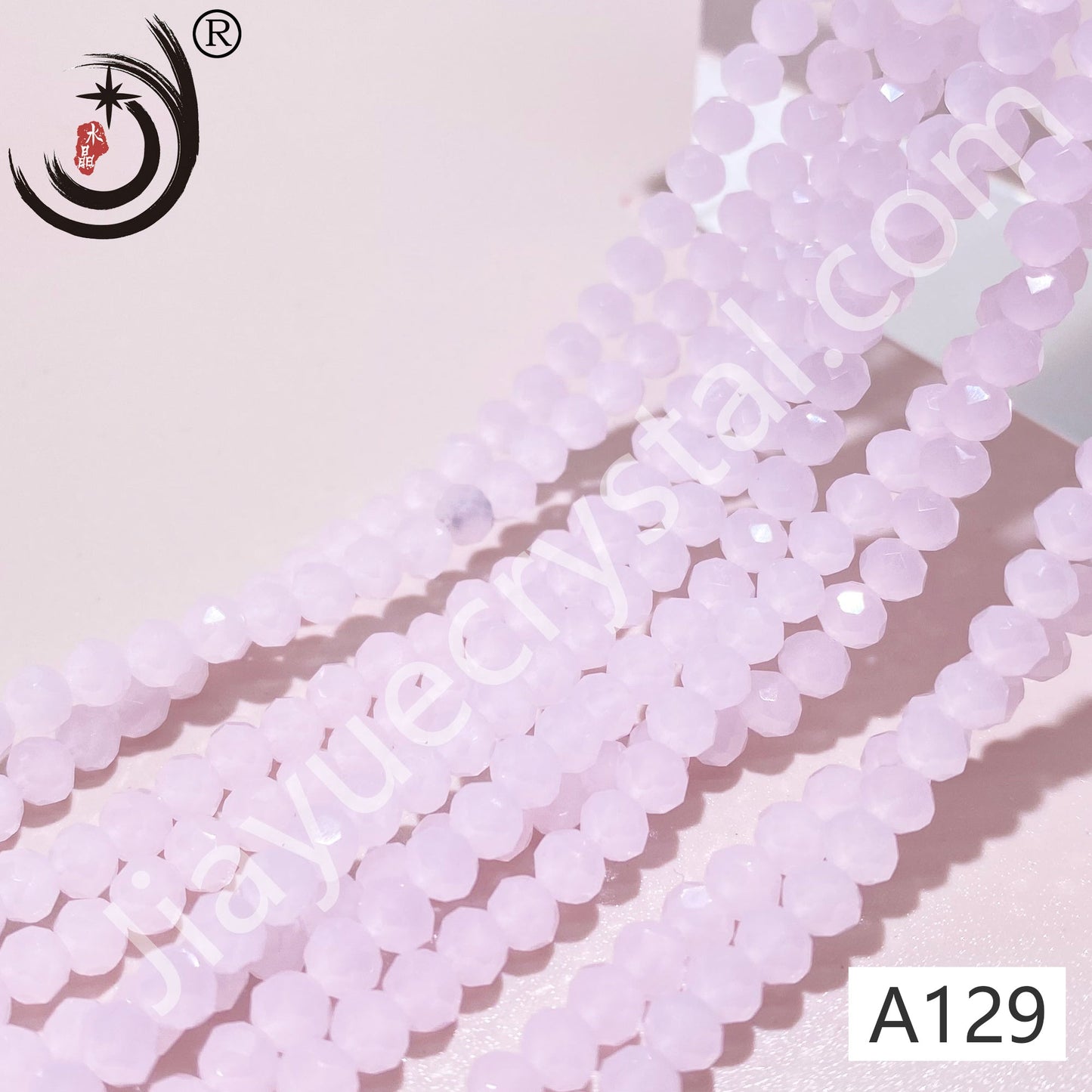 4MM Rondelle Beads Glass Crystal Beads Wholesale For DIY Jewelry (10004)