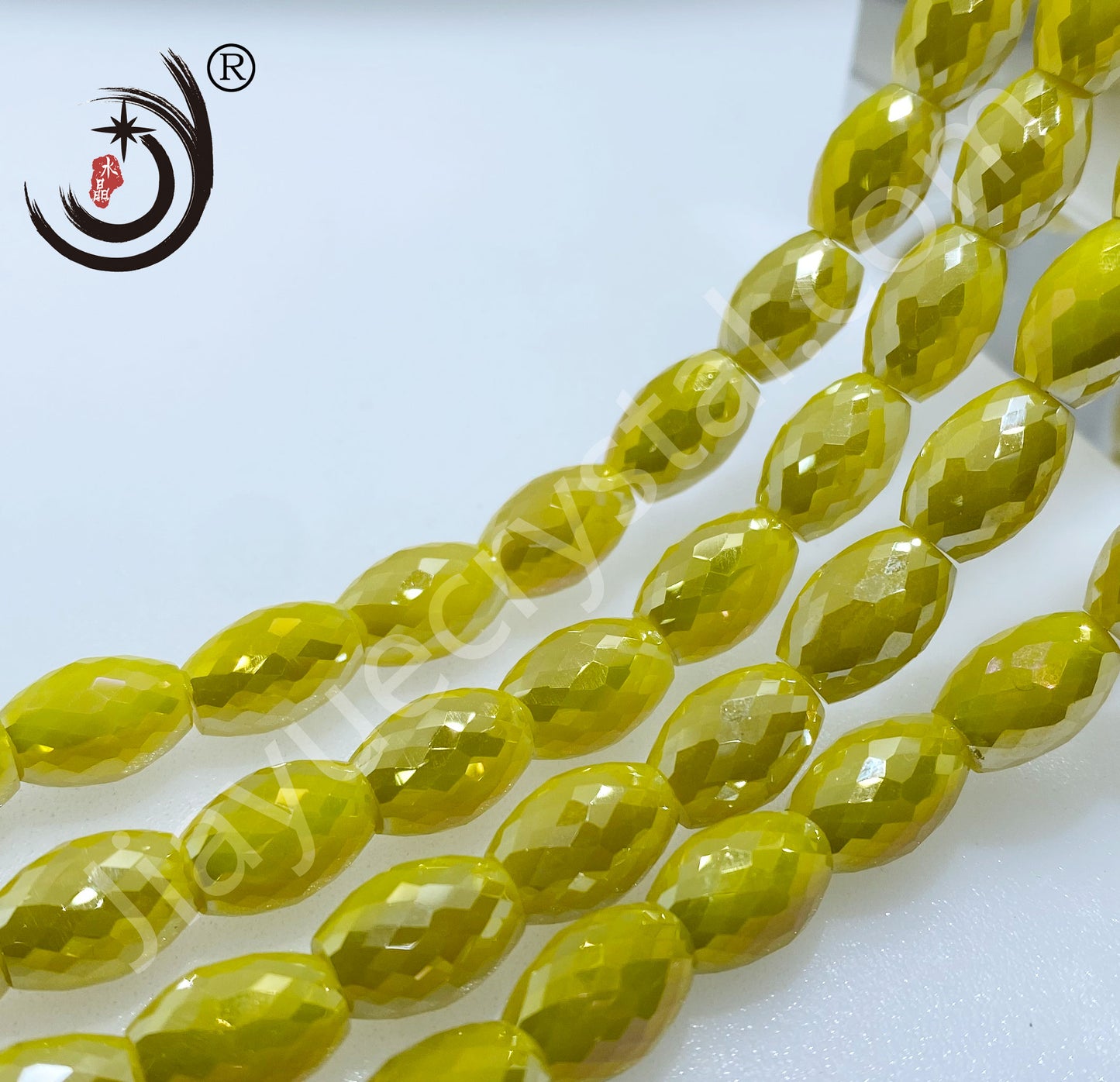8MM Drum Beads Crystal Glass Beads Wholesale For DIY Jewelry (10108)