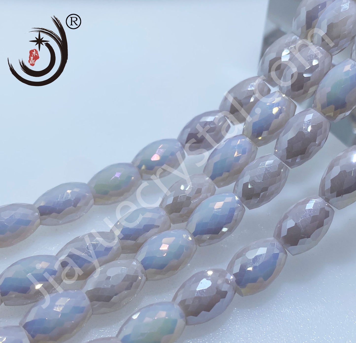 8MM Drum Beads Crystal Glass Beads Wholesale For DIY Jewelry (10108)