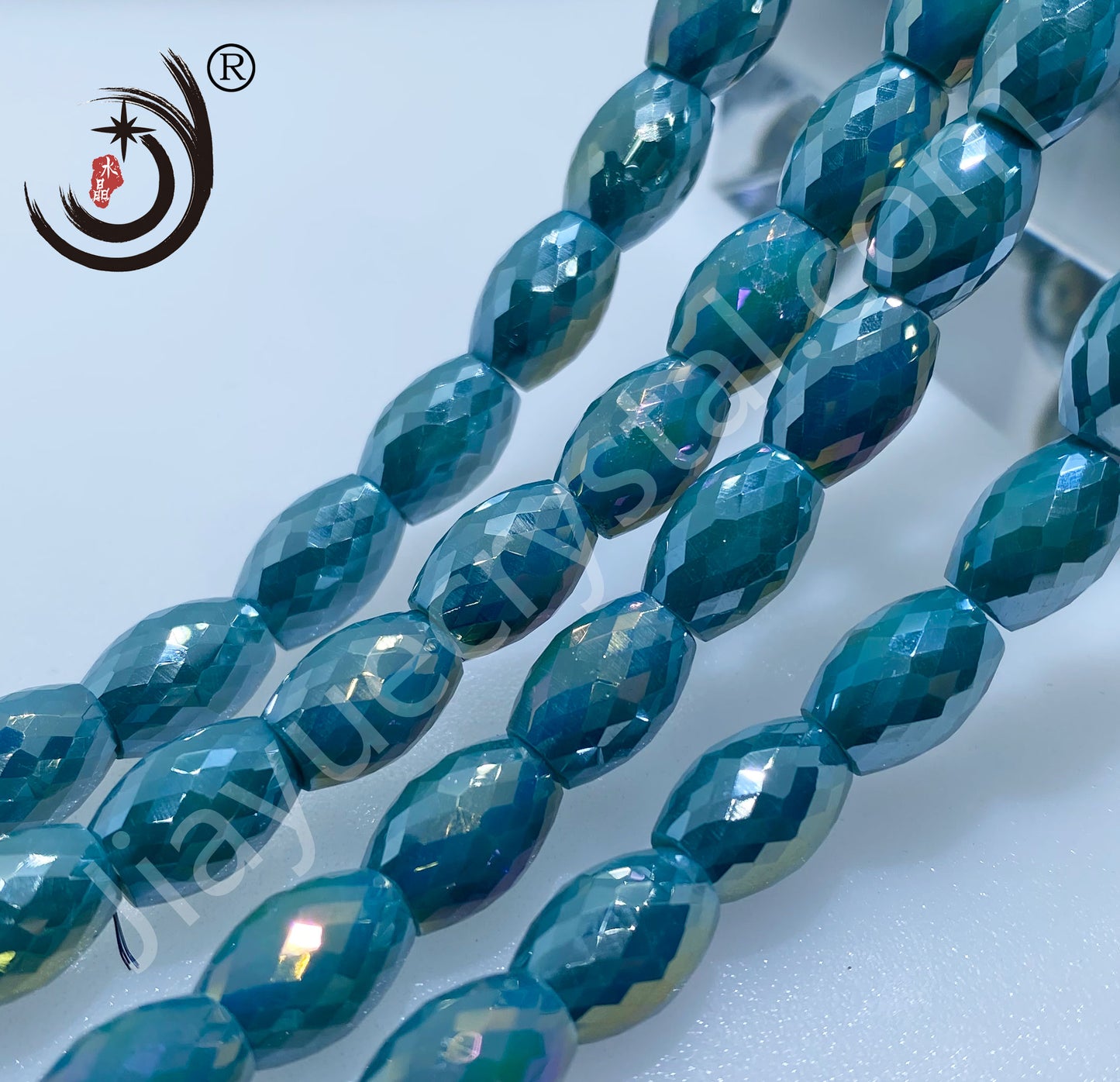 8MM Drum Beads Crystal Glass Beads Wholesale For DIY Jewelry (10108)