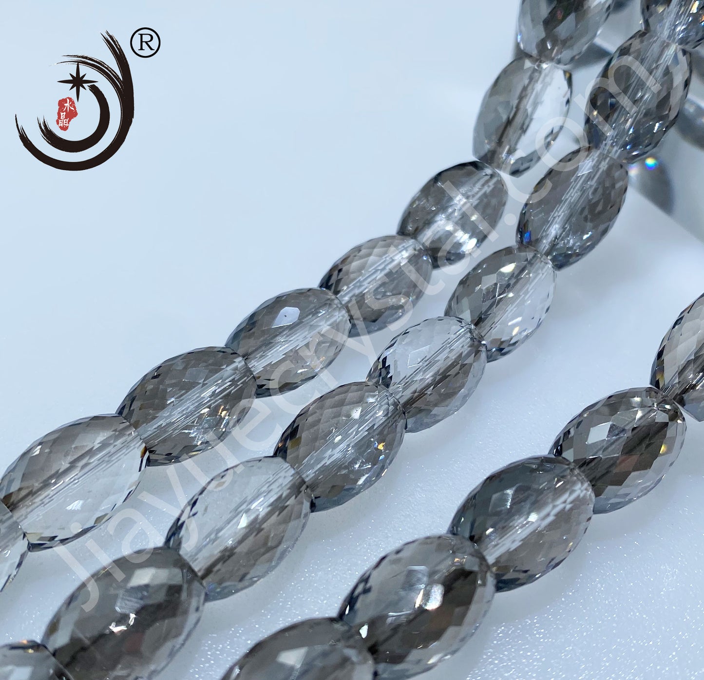 8MM Drum Beads Crystal Glass Beads Wholesale For DIY Jewelry (10108)