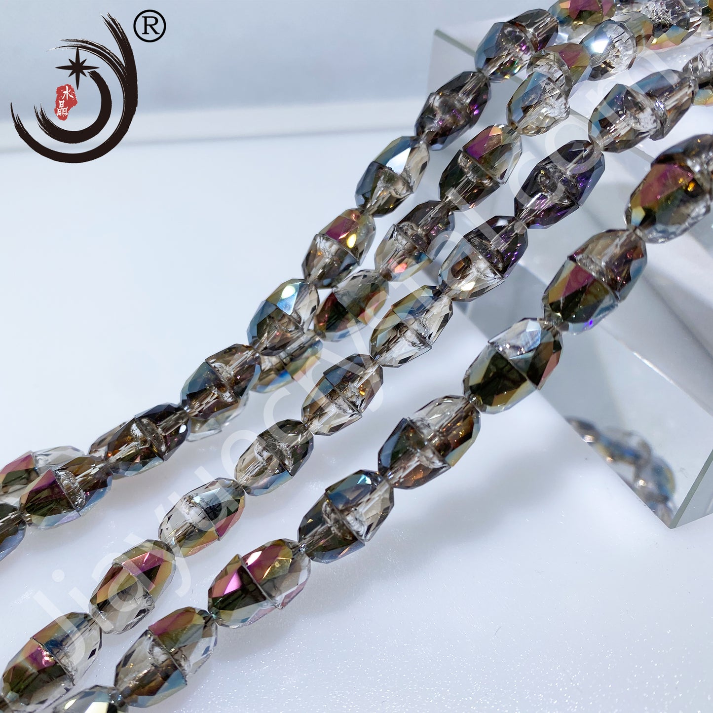 8MM Bell Beads Glass Crystal Beads Wholesale For DIY Jewelry (20001)