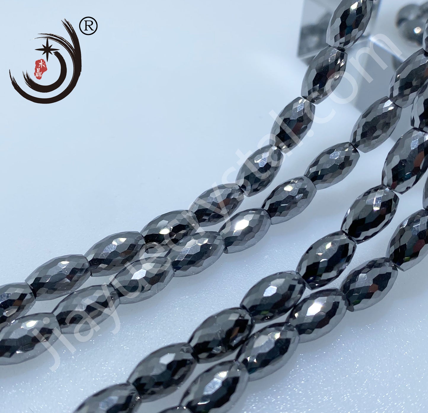 8MM Drum Beads Crystal Glass Beads Wholesale For DIY Jewelry (10108)
