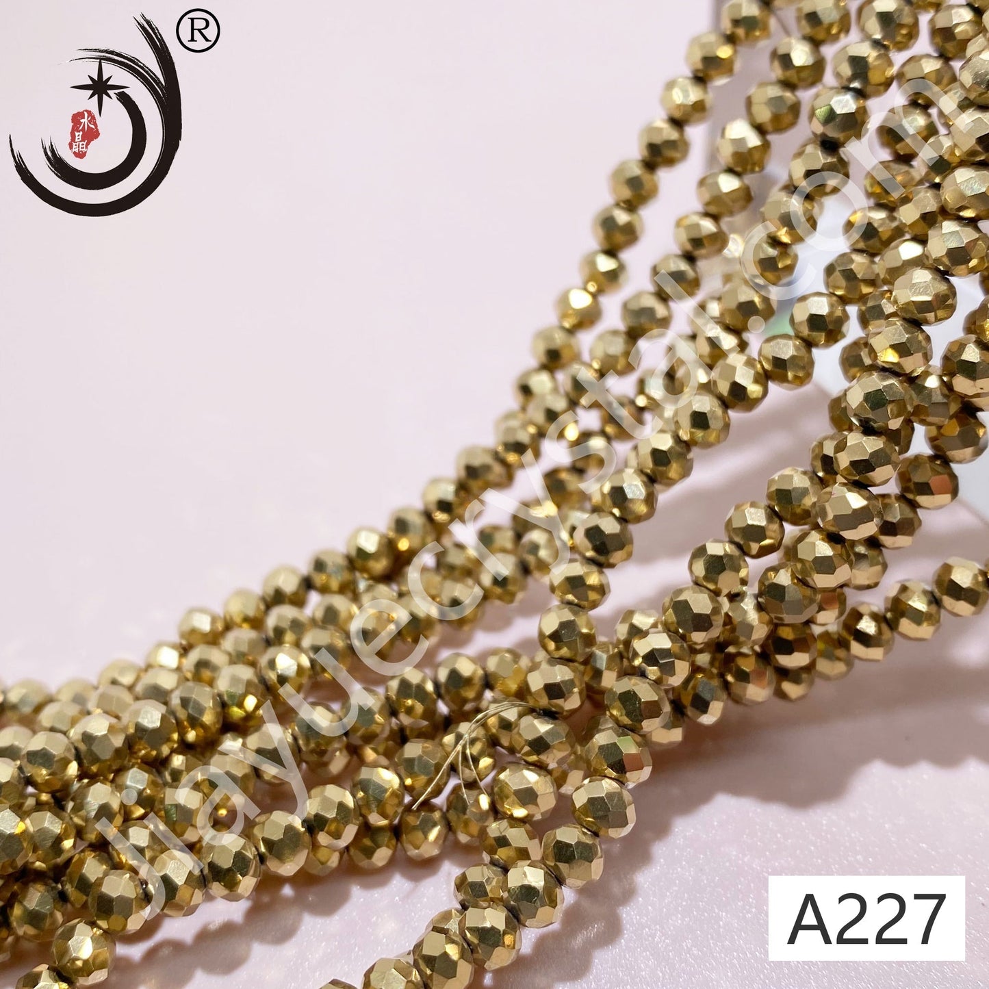 4MM Rondelle Beads Glass Crystal Beads Wholesale For DIY Jewelry (10004)