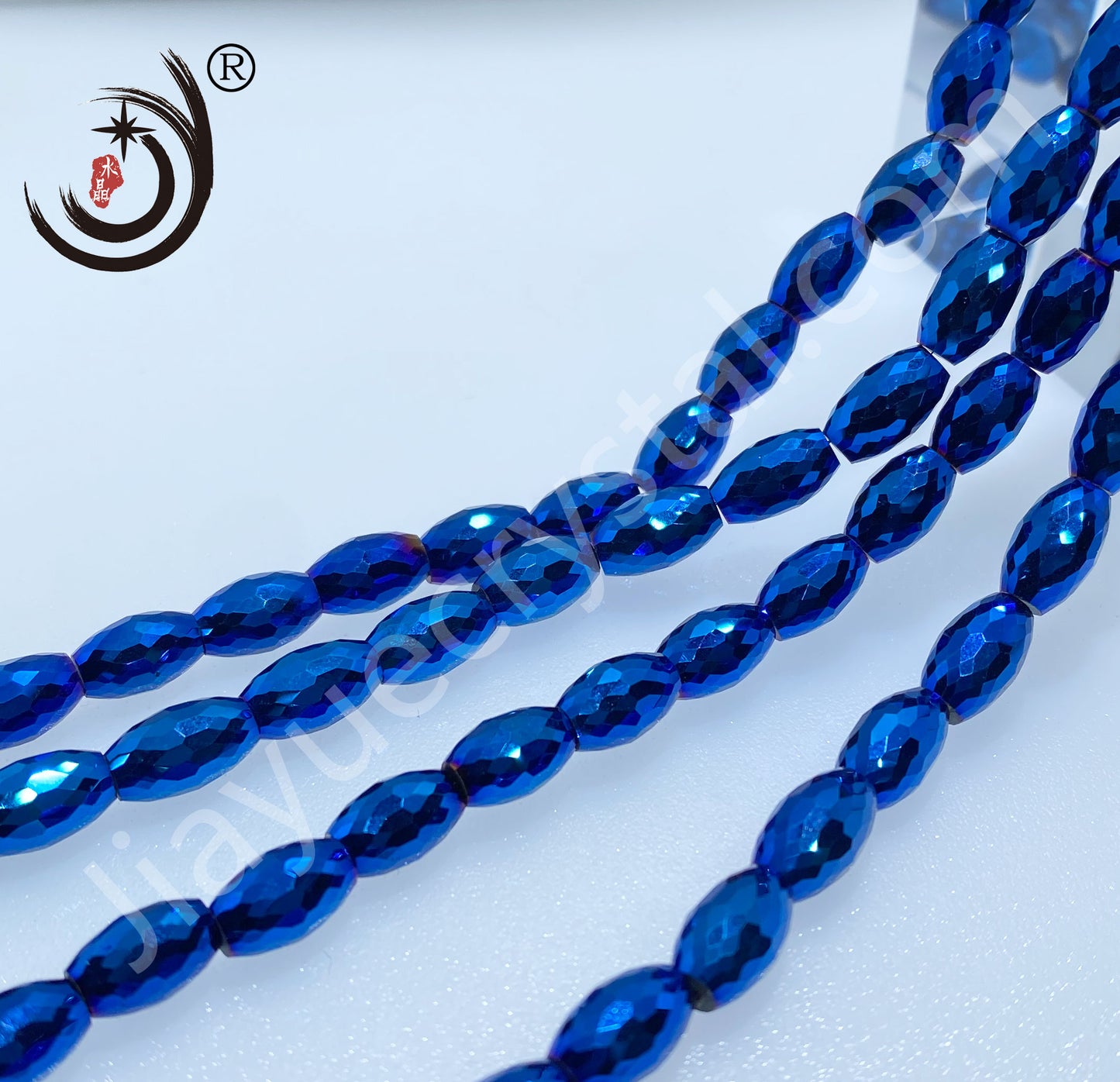 8MM Drum Beads Crystal Glass Beads Wholesale For DIY Jewelry (10108)