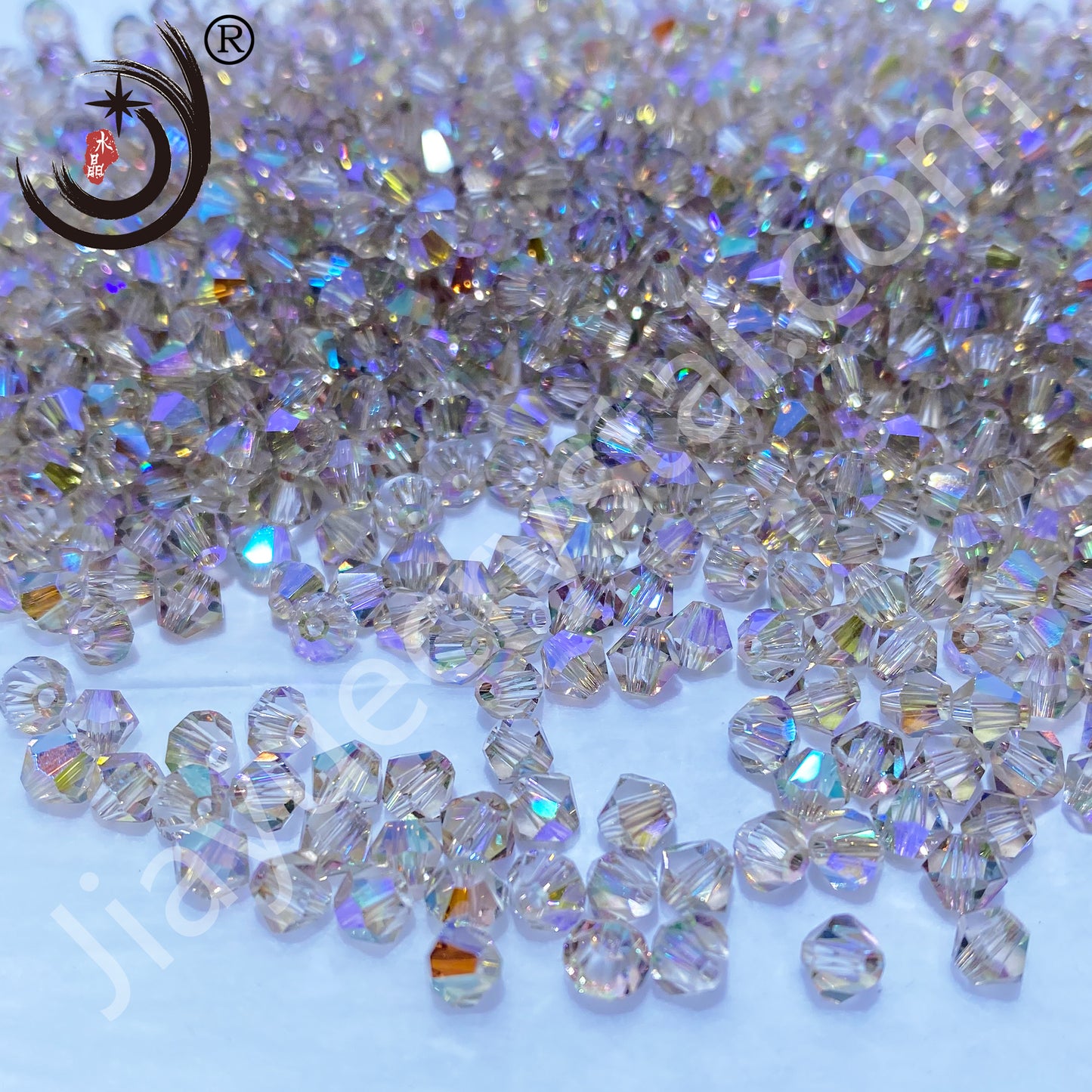 4MM High Quanlity Bicone Glass Crystal Beads Wholesale For DIY Jewelry (17000)