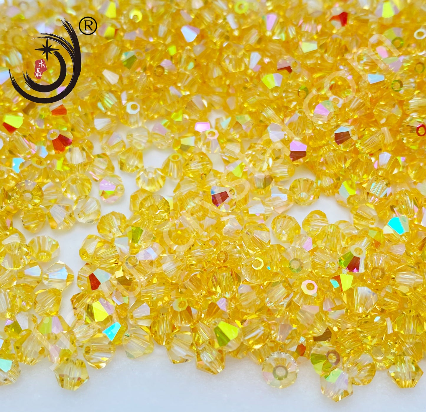4MM High Quanlity Bicone Glass Crystal Beads Wholesale For DIY Jewelry (17000)