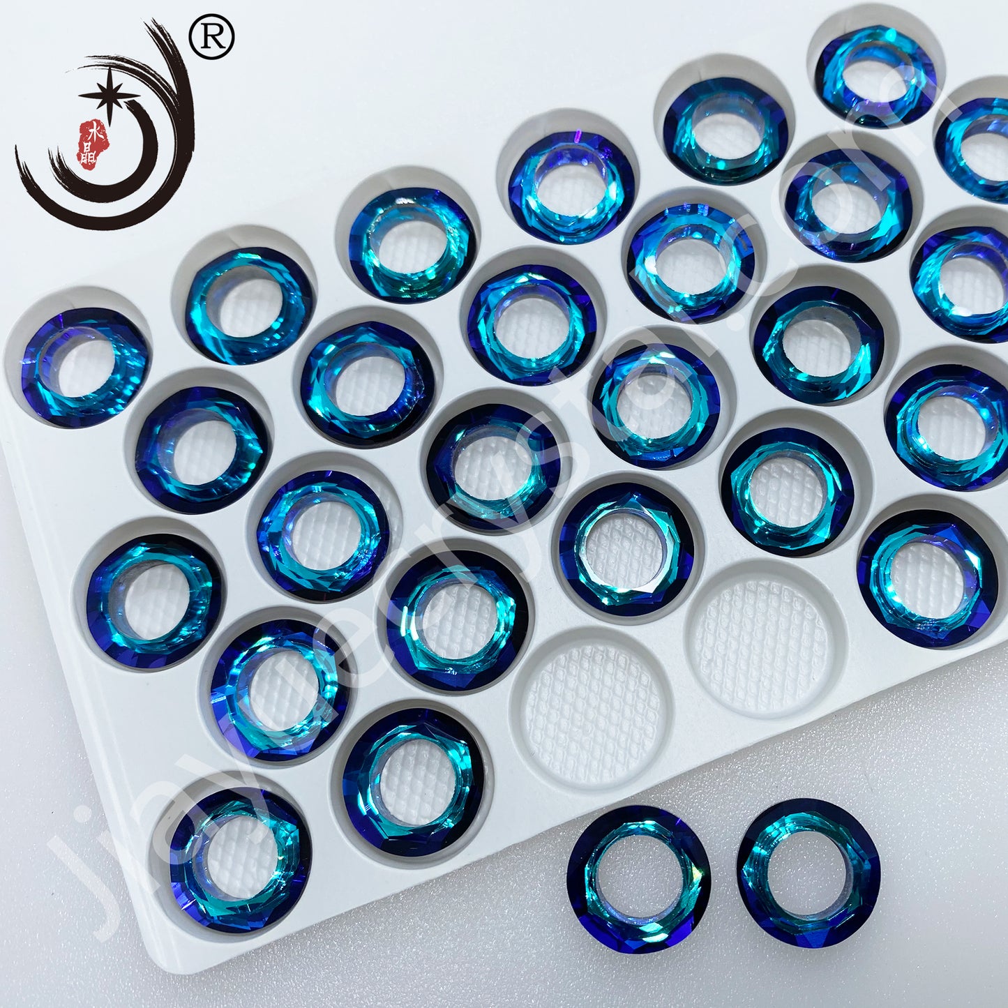 10MM Angel Ring Glass Crystal Ring Wholesale For DIY Jewelry (42000)