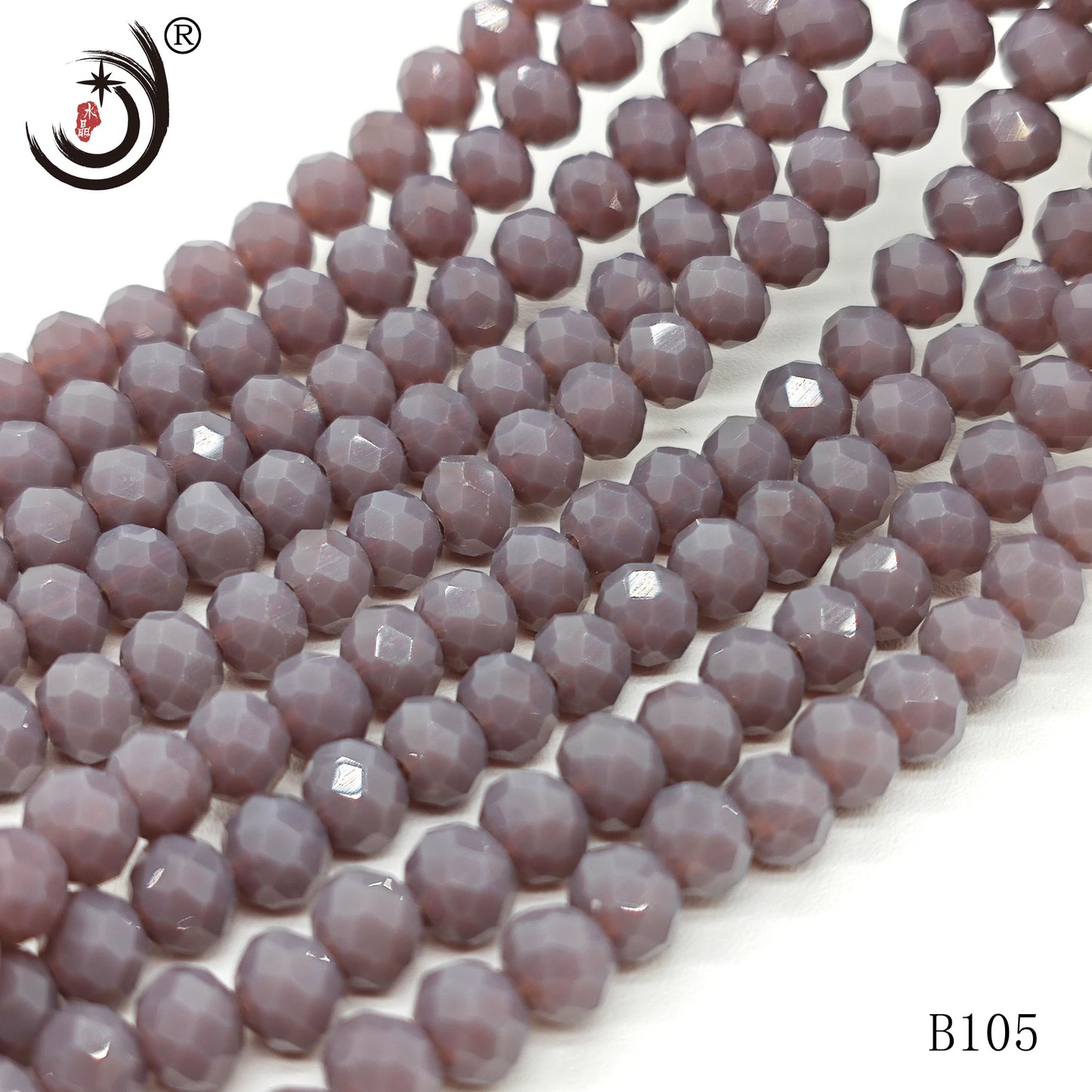 6MM Rondelle DIY Jewelry Glass Beads Wholesale(B105-B182)