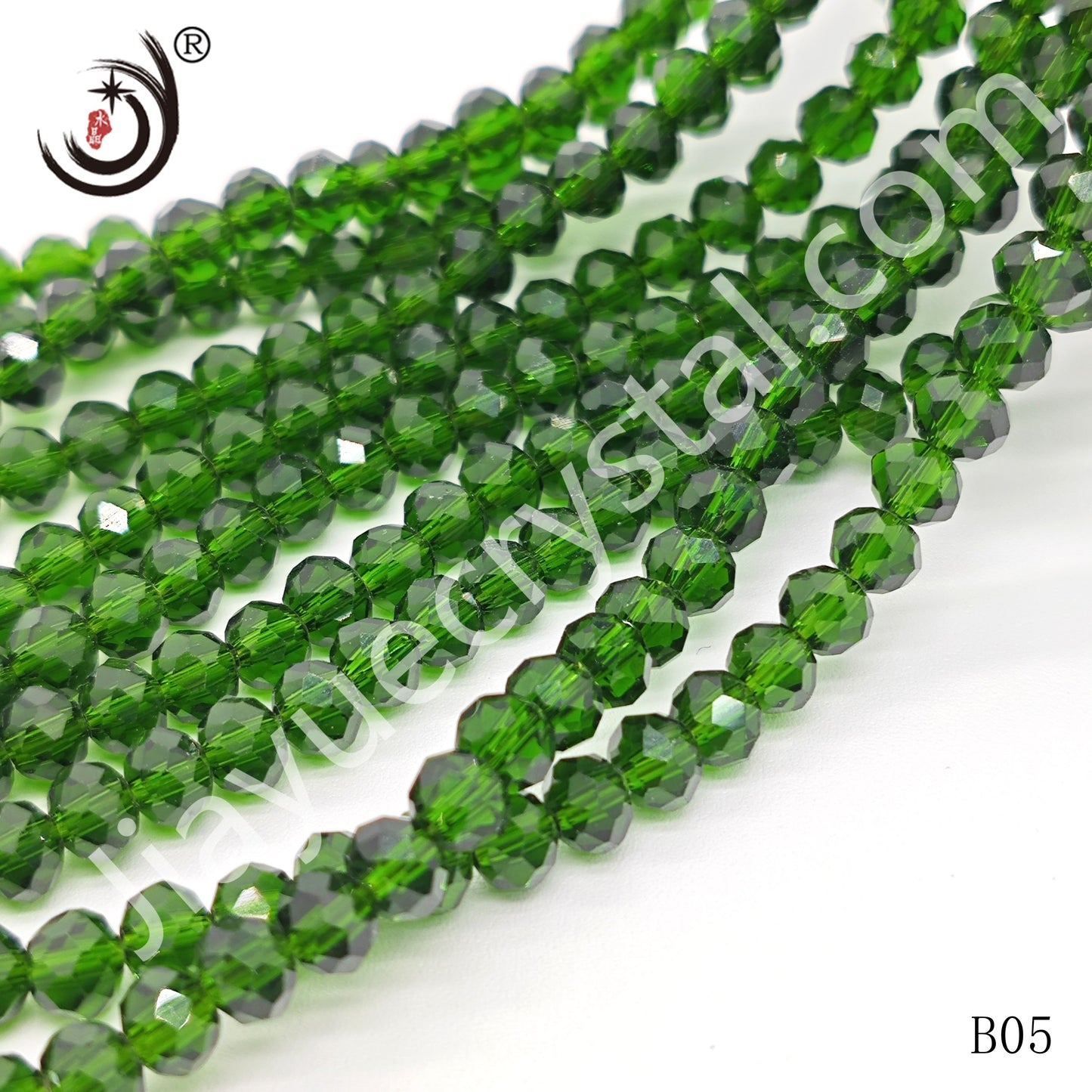 6MM Rondelle Crystal Beads Wholesale For DIY Jewelry(85pcs/line)