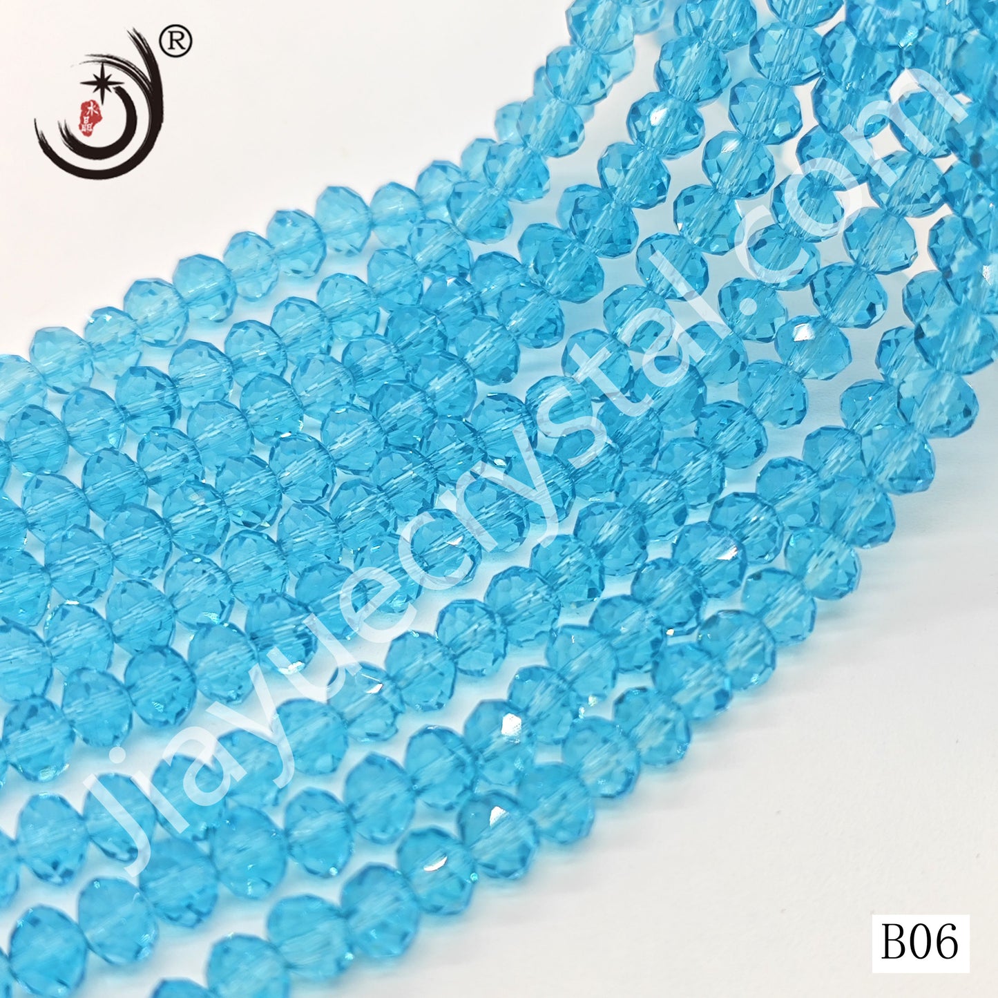 6MM Rondelle Crystal Beads Wholesale For DIY Jewelry(85pcs/line)