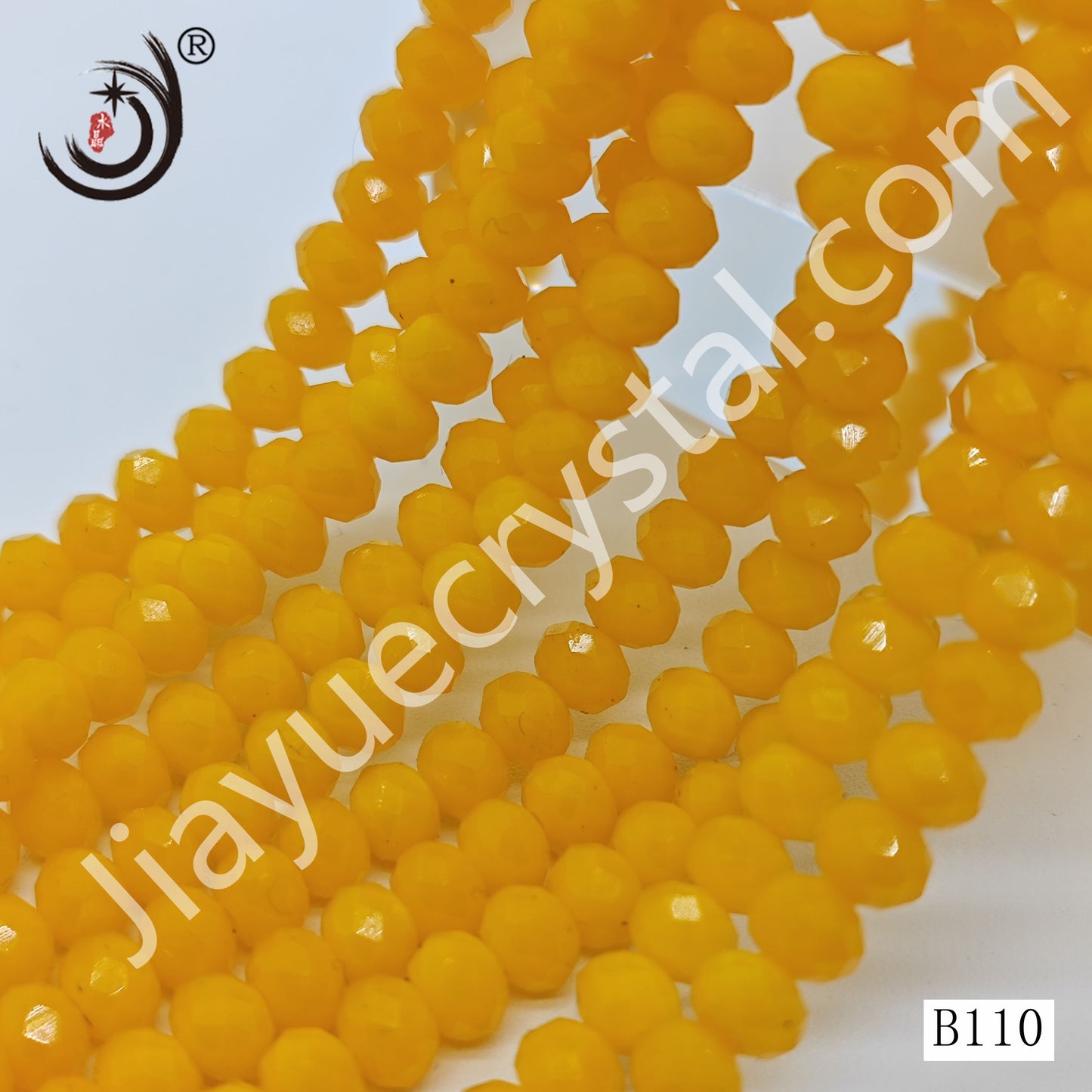 6MM Rondelle DIY Jewelry Glass Beads Wholesale(B105-B182)