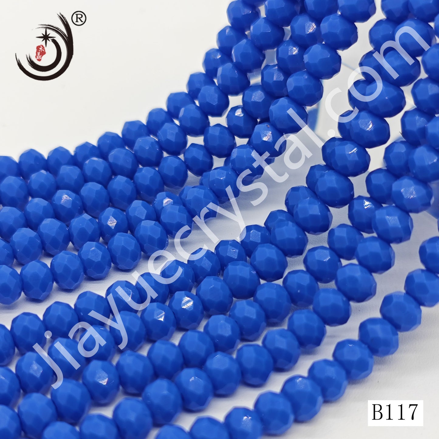 6MM Rondelle DIY Jewelry Glass Beads Wholesale(B105-B182)