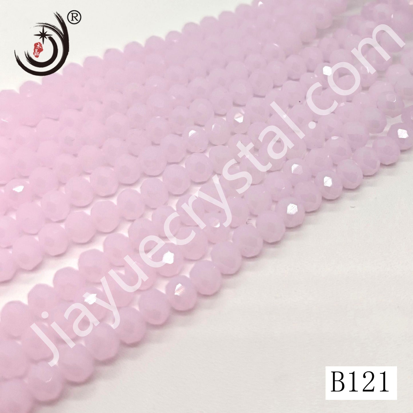 6MM Rondelle DIY Jewelry Glass Beads Wholesale(B105-B182)