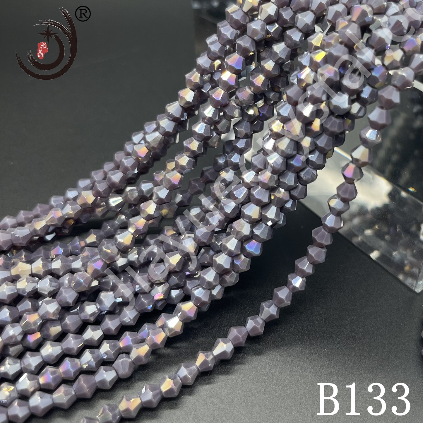 4MM Bicone Beads Glass Crystal Beads Wholesale For DIY Jewelry (10018)