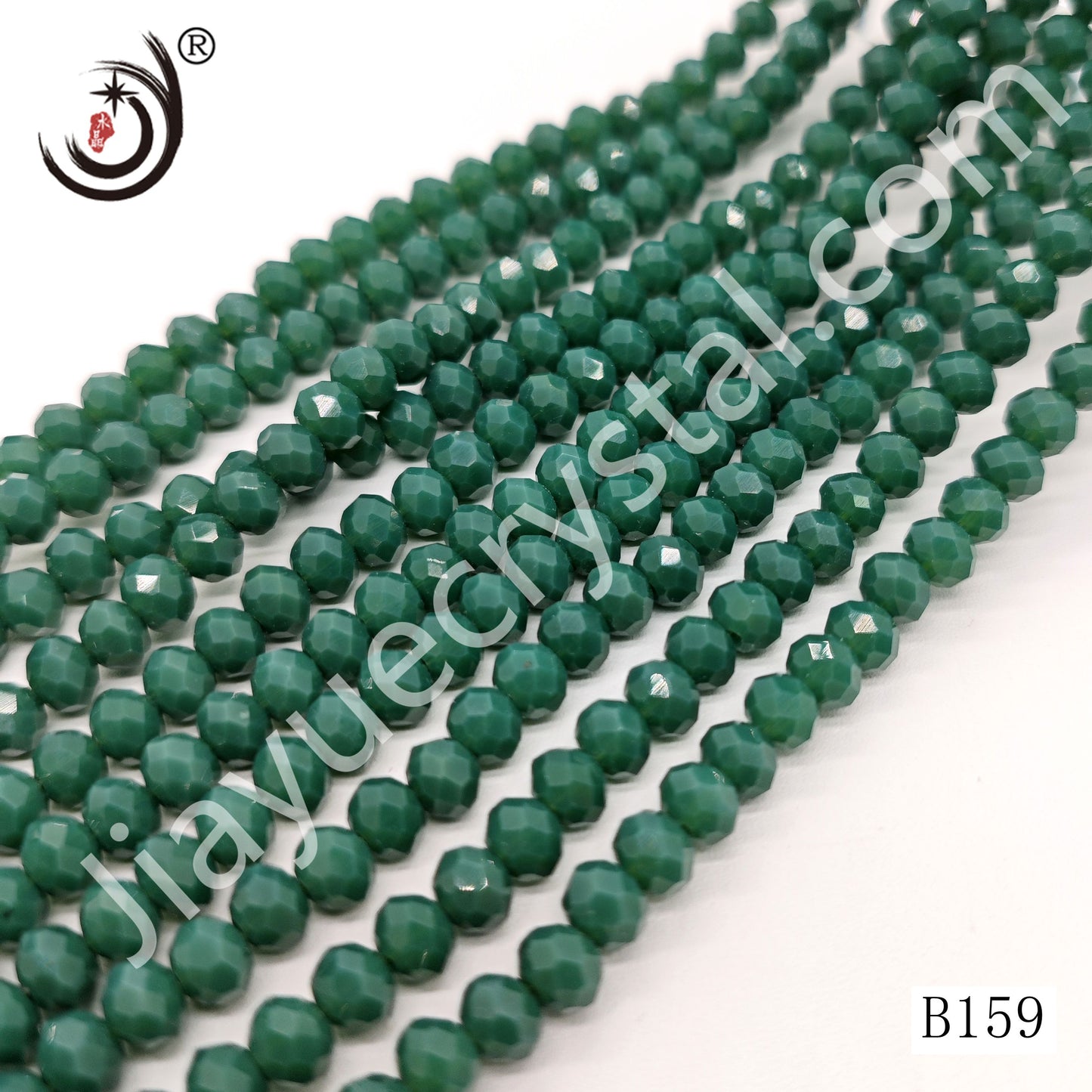 6MM Rondelle DIY Jewelry Glass Beads Wholesale(B105-B182)