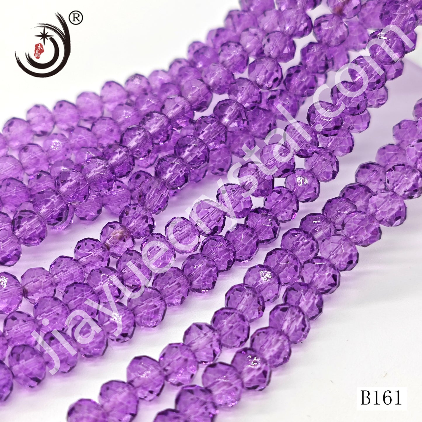 6MM Rondelle DIY Jewelry Glass Beads Wholesale(B105-B182)